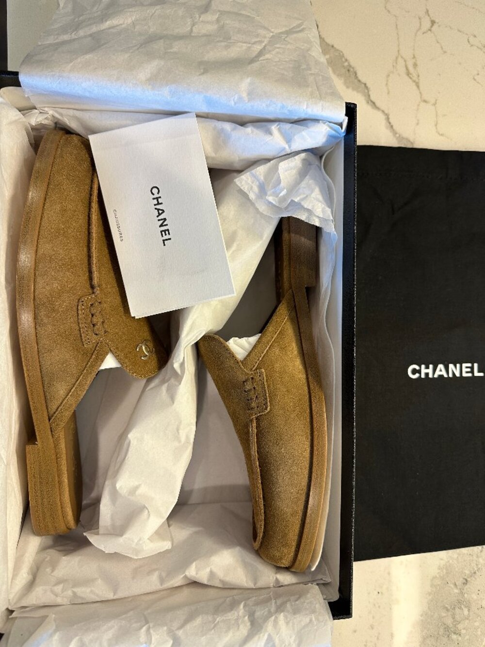 NWT Chanel Interlocking CC Logo Mules (Spring Summer 2026 Pre-collection) - Picture 3 of 8